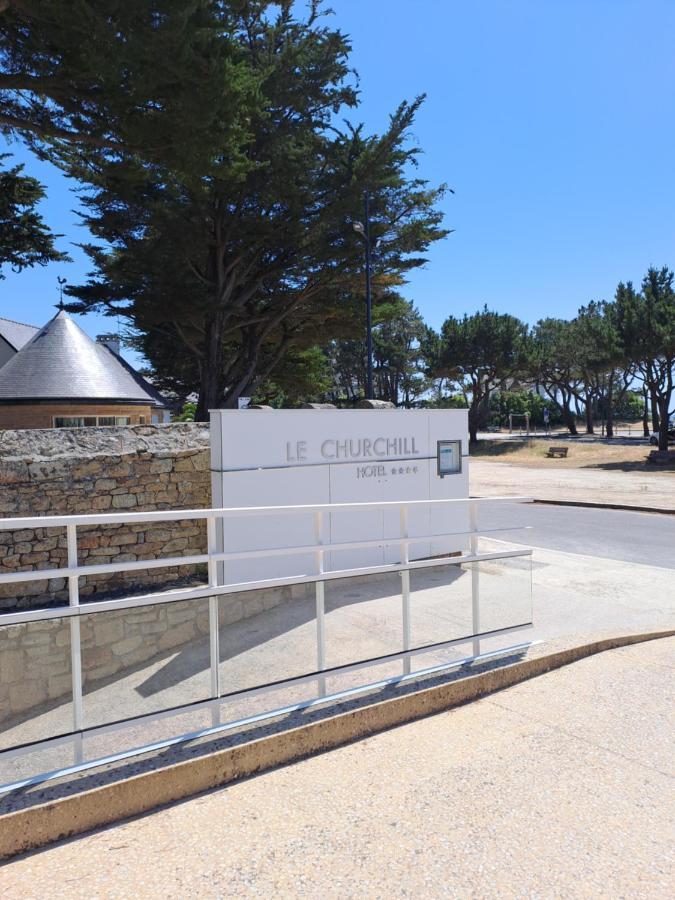 Le Churchill Hotel & Spa Carnac Kültér fotó